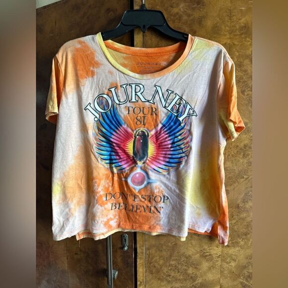 Journey tour ‘81 tie dye shirt - Picture 1 of 6